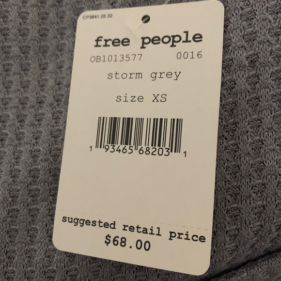 Free People North Shore Thermal Knit Tunic Top - Picture 7 of 9